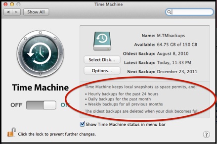 Time Machine Frequently Asked Questions 12. Should I old backups? If How?